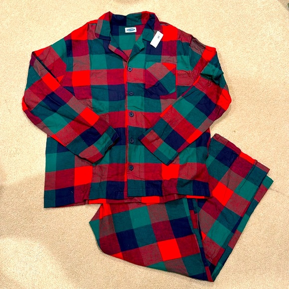 Old Navy Other Old Navy Mens Holiday Plaid Pajama Set Nwt Xl Poshmark